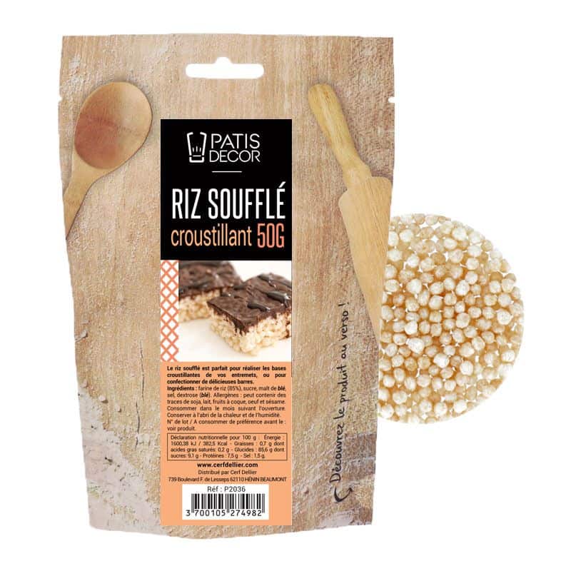 riz-souffle-patisdecor-50-g Riz soufflé 50 G – Image 1