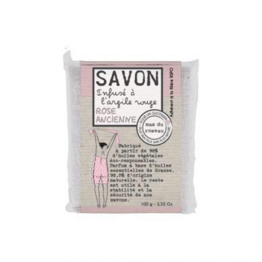 rose-ancienne.jpg Savonnette végétale Rose ancienne 100 gr – Image 1