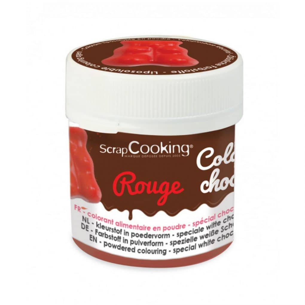 rouge-1.jpg Color'choco liposoluble rouge 5 gr – Image 1