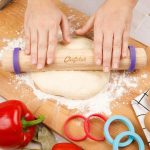Rouleau à pâtisserie kids avec anneaux ajustables – Image 2