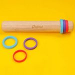 Rouleau à pâtisserie kids avec anneaux ajustables – Image 6