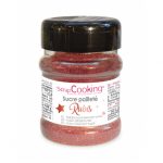 Pot de sucre pailleté rubis 160g
