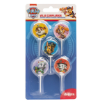 Bougies Pat Patrouille Ø 3 CM x5