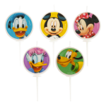 Bougies Mickey & Friends Ø 3 CM x5 – Image 2