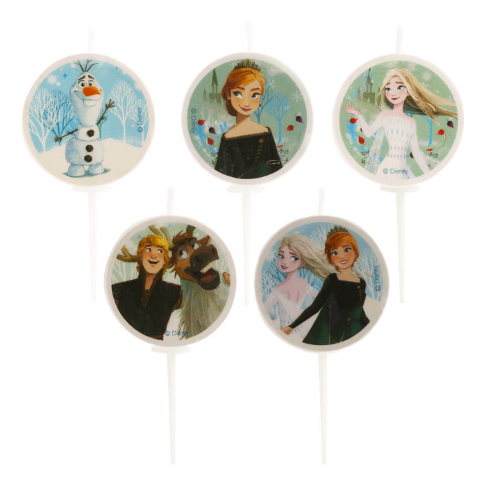 Bougies Frozen Ø 3 CM x5 – Image 4