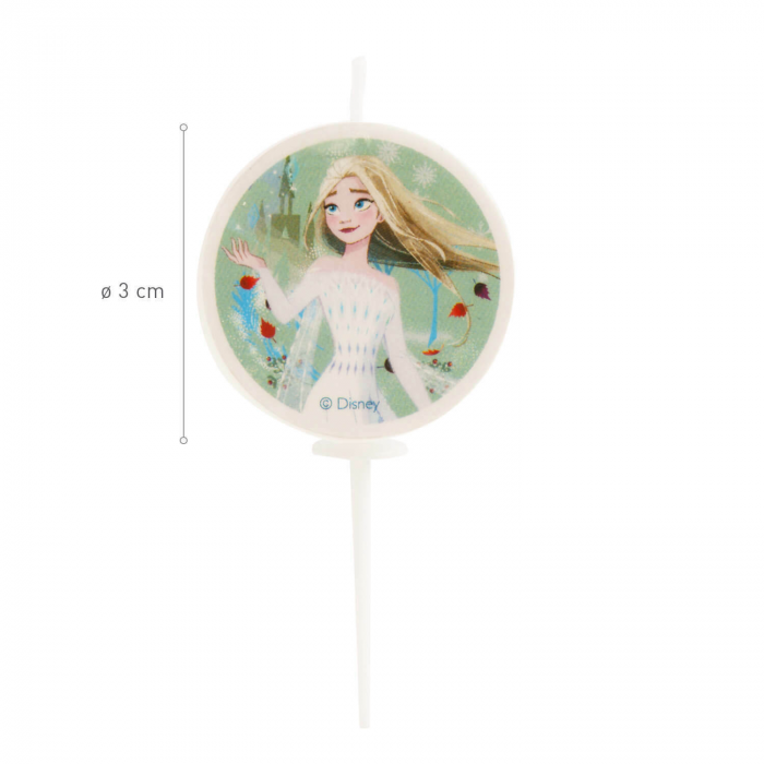 Bougies Frozen Ø 3 CM x5 – Image 2