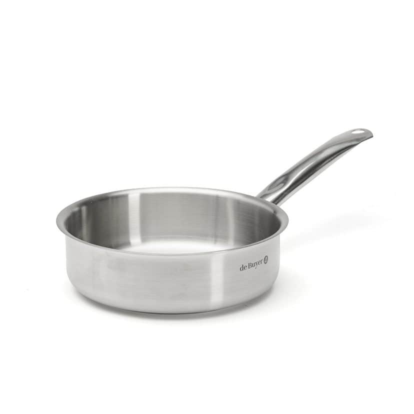 sauteuse-a-queue-en-inox-primappety Sauteuse droite Prim'Appety inox Ø200 MM – Image 1