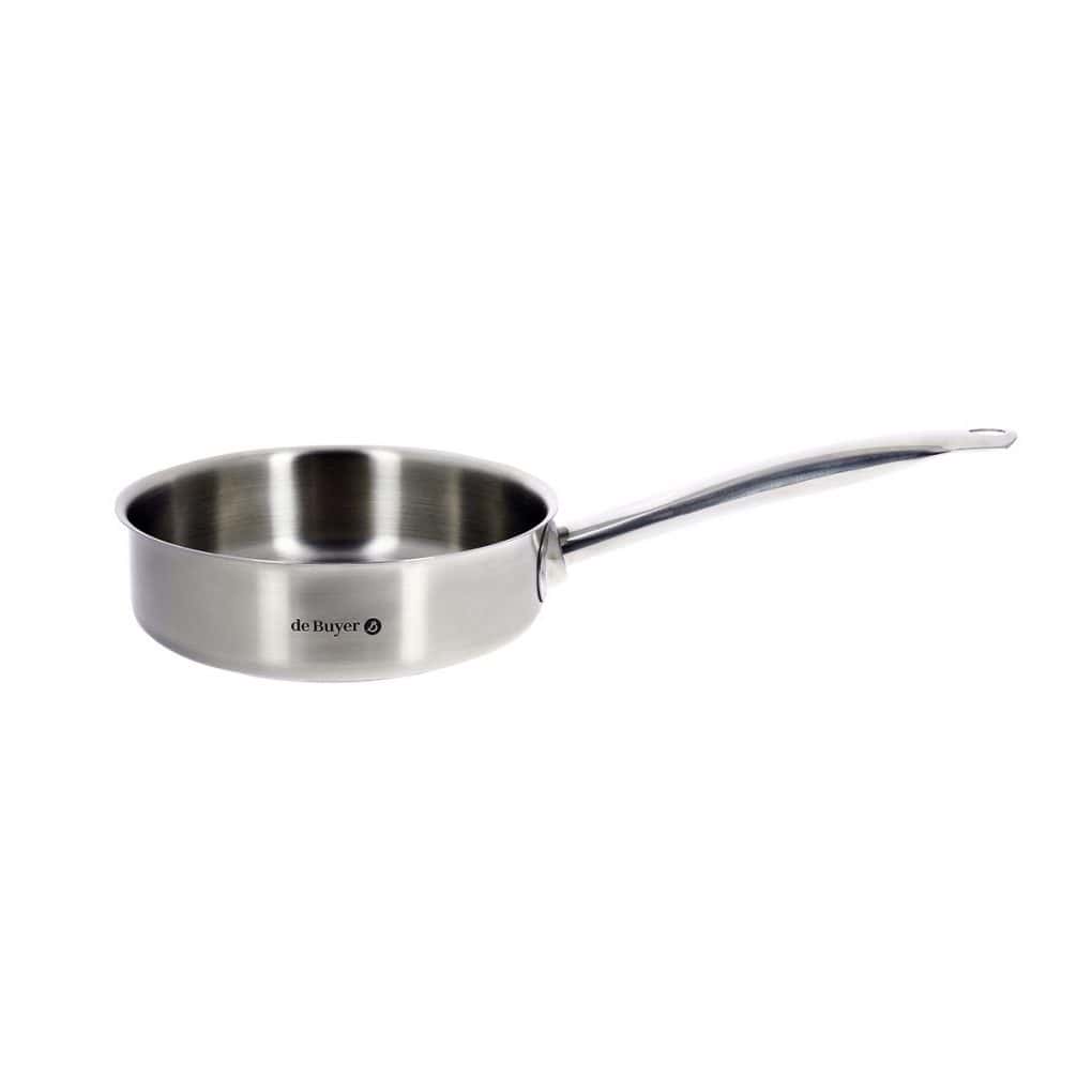 sauteuse-a-queue-en-inox-primappety.jpg Sauteuse droite Prim'Appety inox Ø280 MM – Image 1