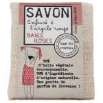 Savon Baies Roses infusée à l'argile rouge – 100 g