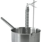Support fouet/thermomètre inox