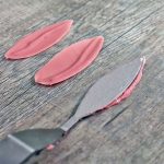 Spatule à former les feuilles en chocolat 23 mm – Image 4