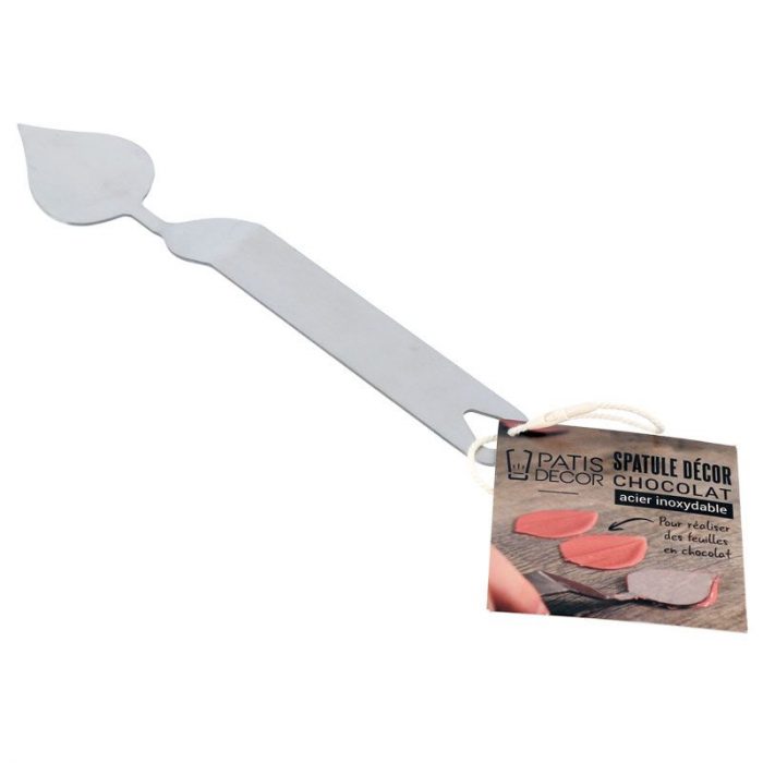Spatule à former les feuilles en chocolat 36 mm – Image 3
