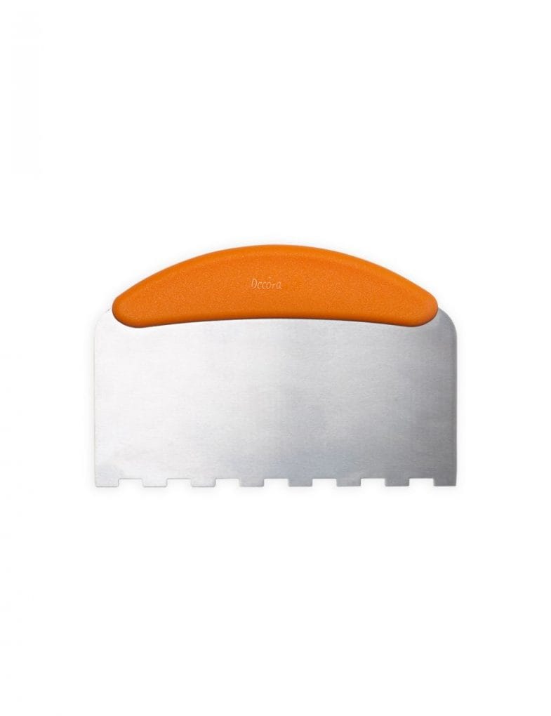 spatule-a-glacage-dentee.jpg Spatule à lame dentée inox 225 x 110 MM – Image 1
