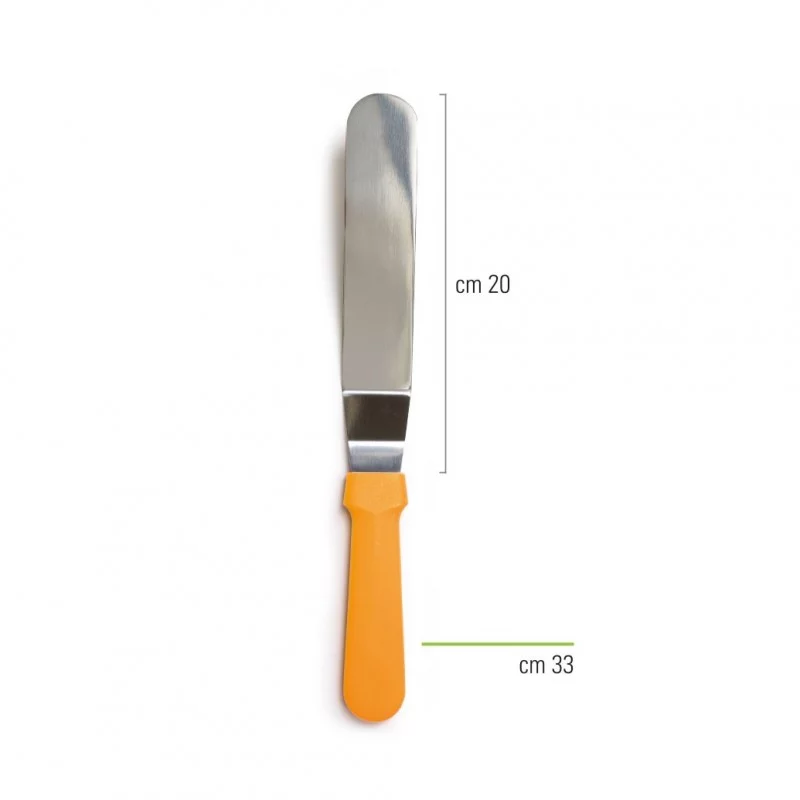 spatule-coudee-moyenne Spatule courbée bout rond 330 MM lame 200 MM – Image 1