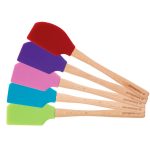 Spatule pavonidea hêtre silicone violet 32 CM