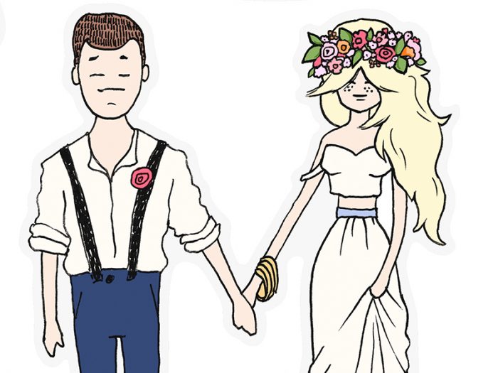 Cake topper day love 8-22,5 CM - KPT17 – Image 2