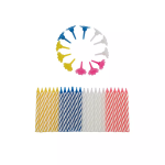 Set 24 bougies 4 couleurs et 12 supports