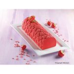 Tapis silicone bûche décor magic love cœur 250x185 H 6 MM