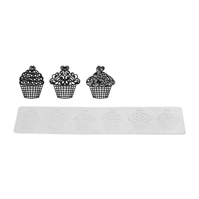 tapis-silicone-dentelle-cup-cakes.jpg Tapis dentelle cupcake 400 x 80 MM – Image 1
