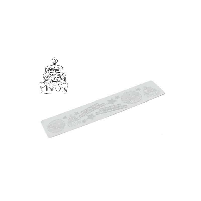 tricot-decor-happy-birthday-trd-16.jpg Tapis dentelle happy birthday 400 x 80 MM – Image 1