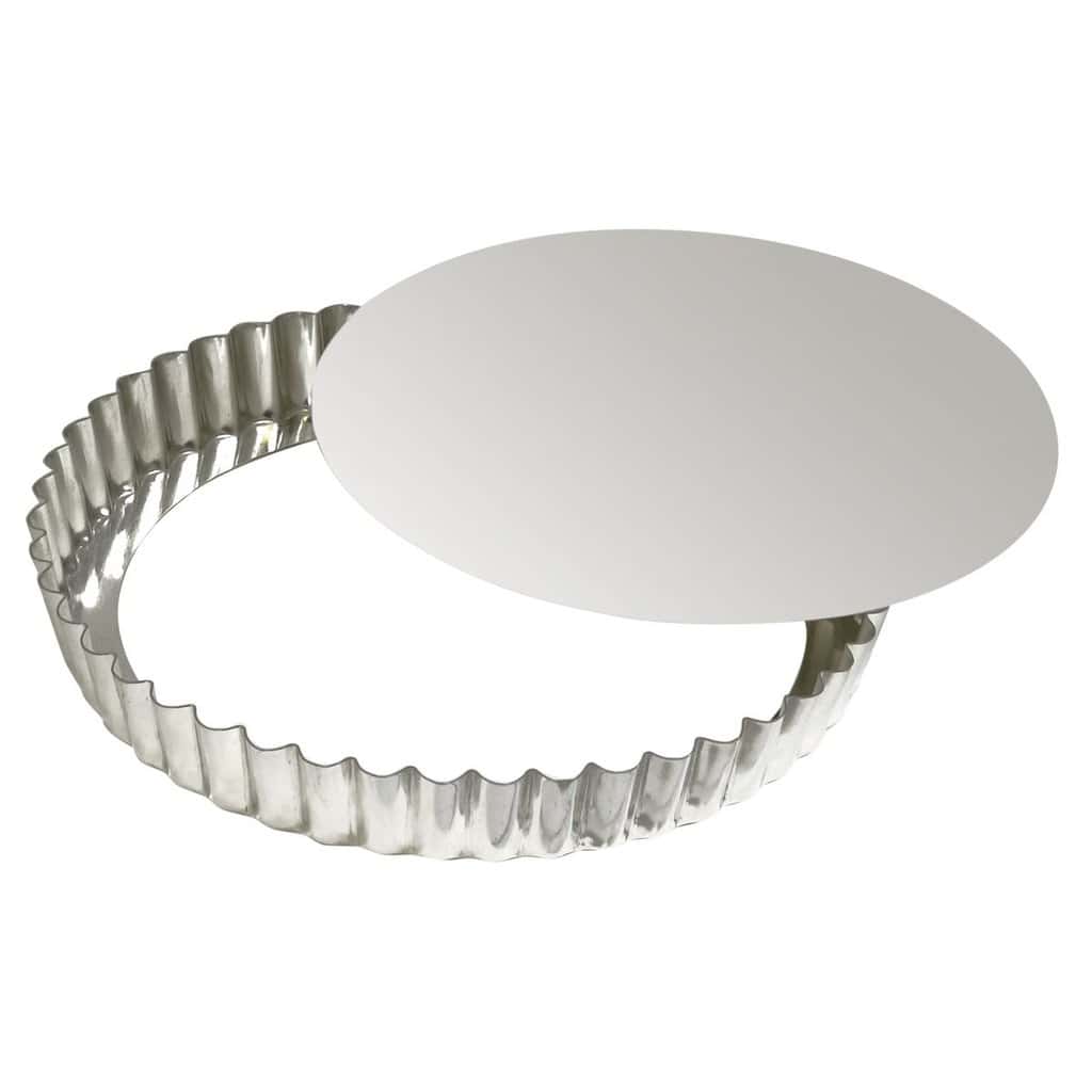 126442_packshot_13 Tourtière fer blanc fond amovible Ø 300 MM – Image 1
