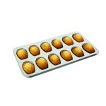 Plaque 12 madeleines fer blanc – Image 2