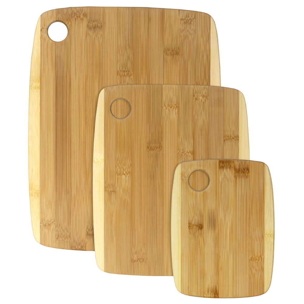 327243 Set De 3 Planches A Decouper Bicolores (35, 28 Et 20 Cm) – Image 1