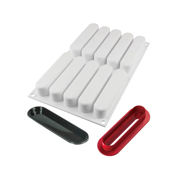 Moule Silicone 10 fashion éclairs 80 130 x 27 H 25 MM – Image 8
