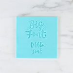 Fun Fonts - Cupcakes and Cookies Stamping Set 66pcs – Image 4