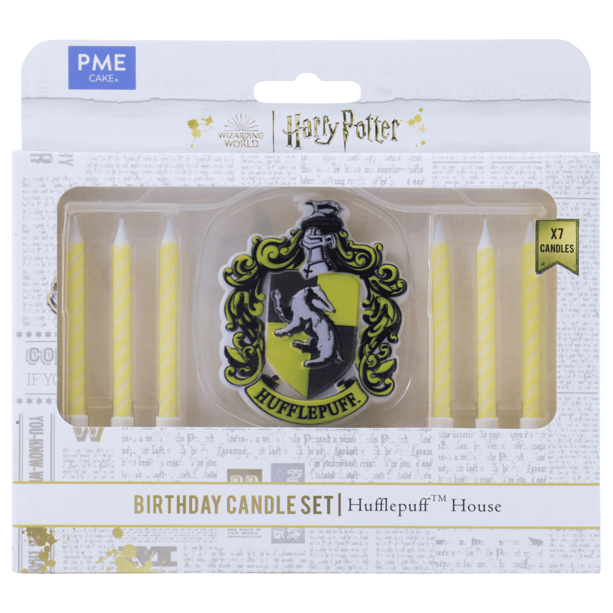 HPH114-001-Front Set de Bougies Poufsouffle Harry Potter /7 – Image 1