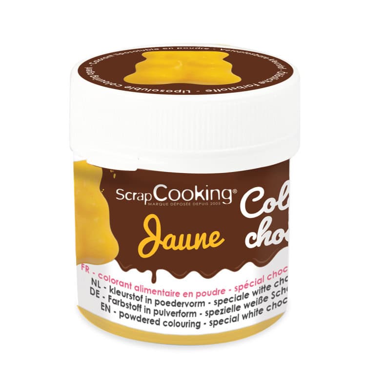 color-choco-liposoluble-jaune Color'choco liposoluble jaune 5 gr – Image 1