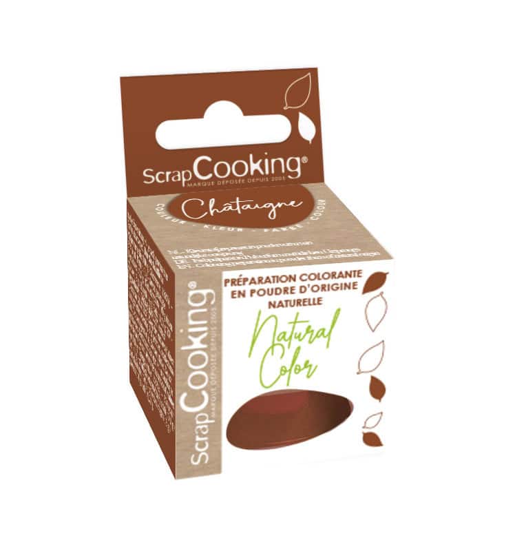 colorant-en-poudre-marron-d-origine-naturelle Colorant alimentaire en poudre d'origine naturelle Marron – Image 1