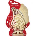 Découpoir + embosseur bois Père Noël