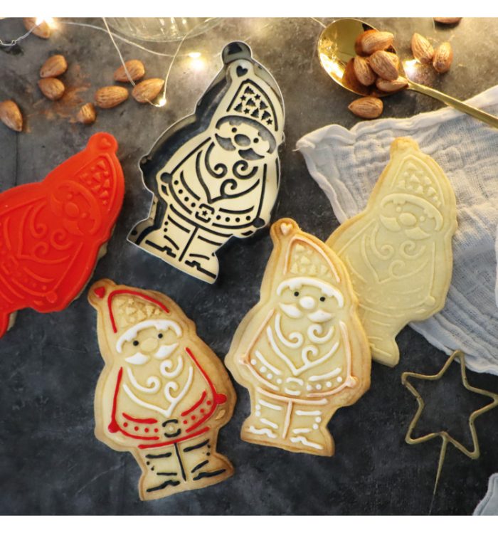Découpoir + embosseur bois Père Noël – Image 3