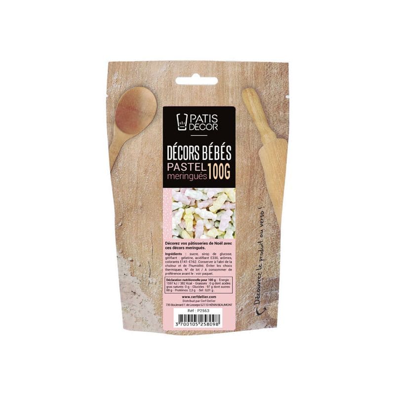 jesus-meringue-patisdecor-100-g Jesus meringue décors bébés 100G – Image 1