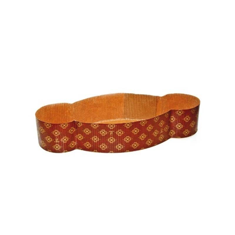 moule-a-coquille-de-noel-en-papier-500-g-x4 Moules papier x4 coquille 500 G 31 x 12,5 CM – Image 1