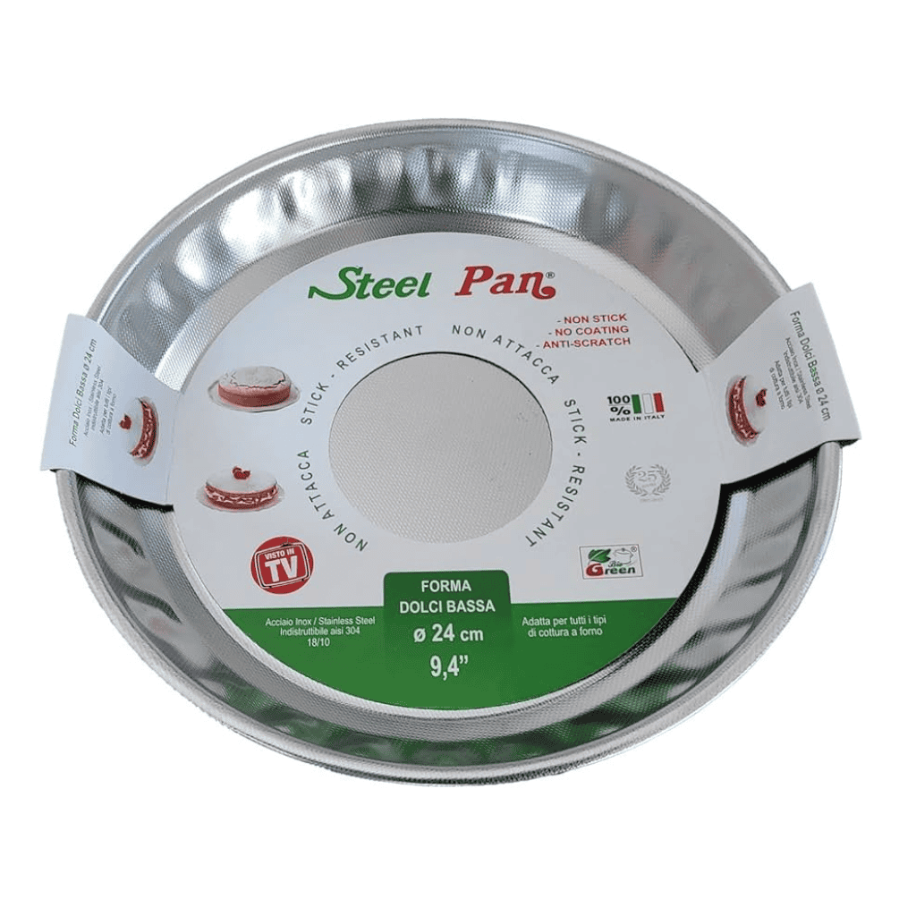 moule tarte inox 24 Moule à tarte inox 24 CM – Image 1