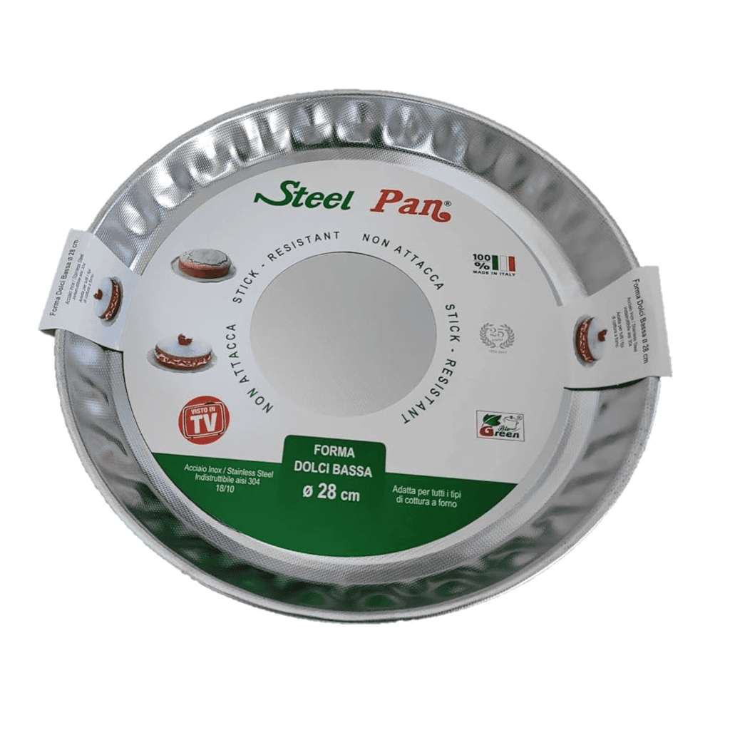 moule tarte inox 28 Moule à tarte inox 28 CM – Image 1