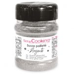 Pot De Sucre Pailleté Argenté 160g