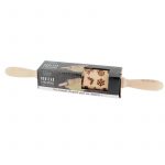 Rouleau à pâtisserie à motifs bois Noël 35 CM motifs 17 CM – Image 2