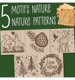 Tampons pour biscuits bois forêt enchantée + découpoir – Image 3