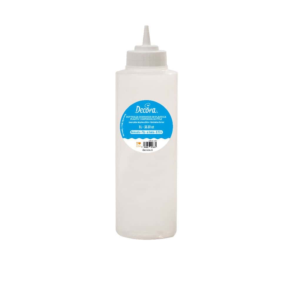 0379189 Bouteille pressable 1 L à bec 4 MM – Image 1