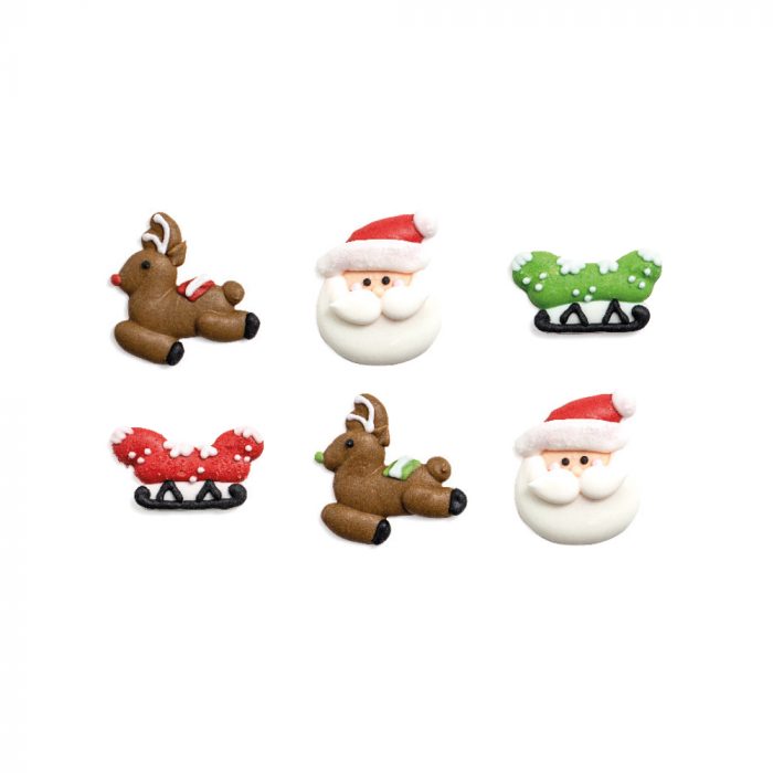 Décors sucre Santa Claus /6 – Image 2