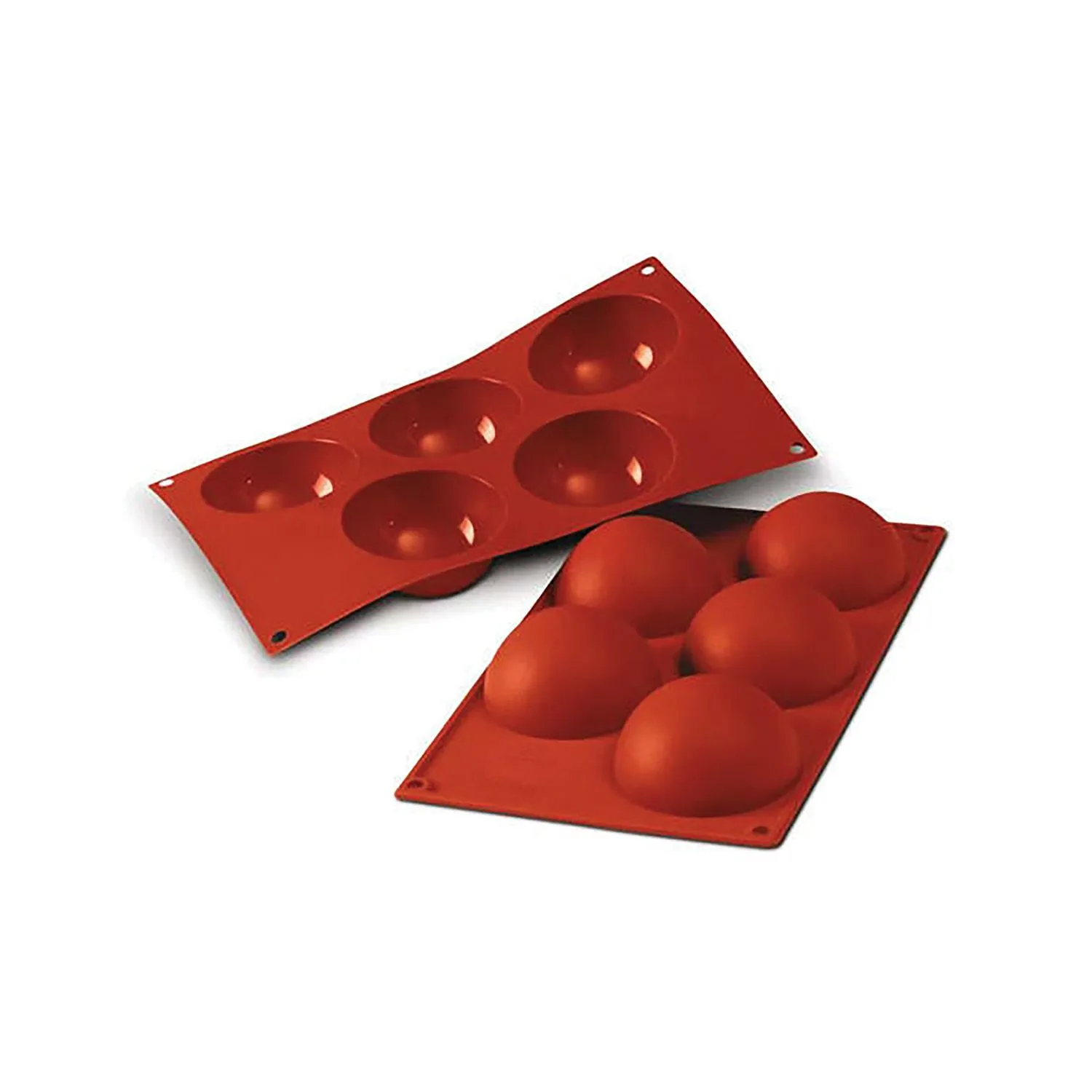 30.001.00.0060_SF001_NUDO_1 Moule silicone demi-sphère Ø 80 H 40 MM - SFT001 – Image 1