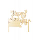 Cake topper led Happy New Year grand modèle – Image 3