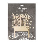 Cake topper led Joyeux Noël grand modèle