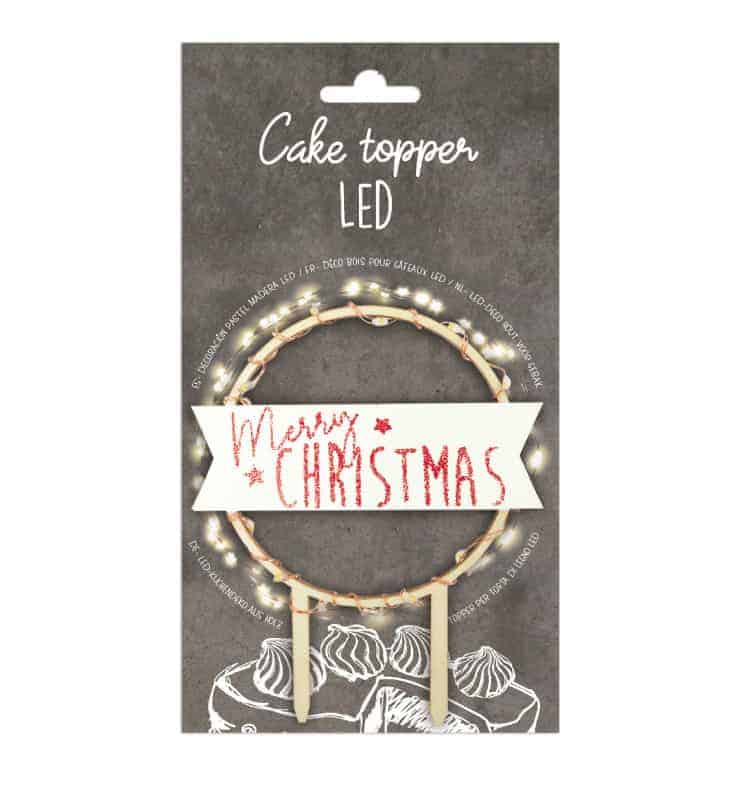 cake-topper-led-merry-christmas Cake topper led Merry Christmas – Image 1