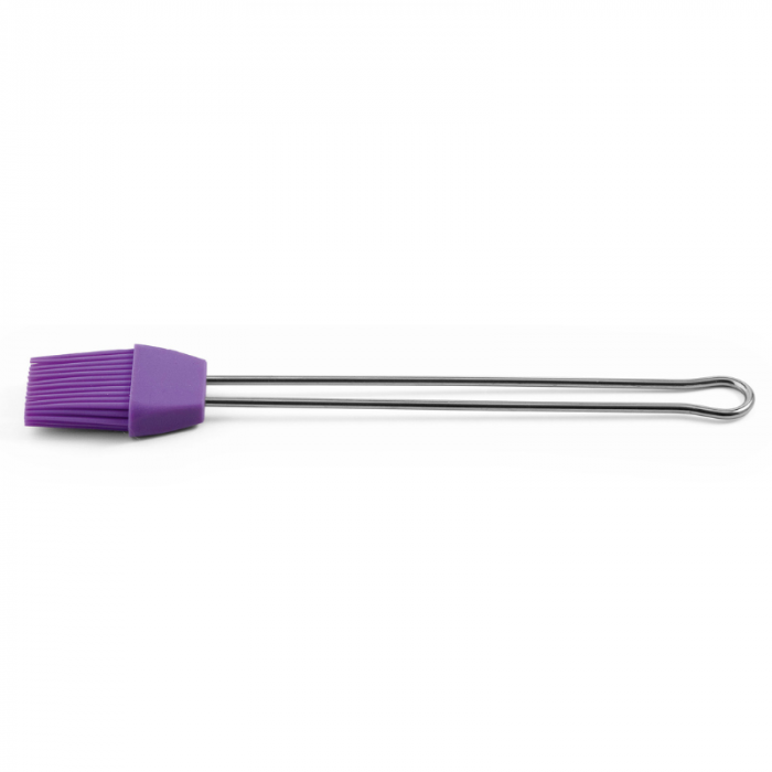 Pinceau Silicone Manche Inox Jaune – Image 4