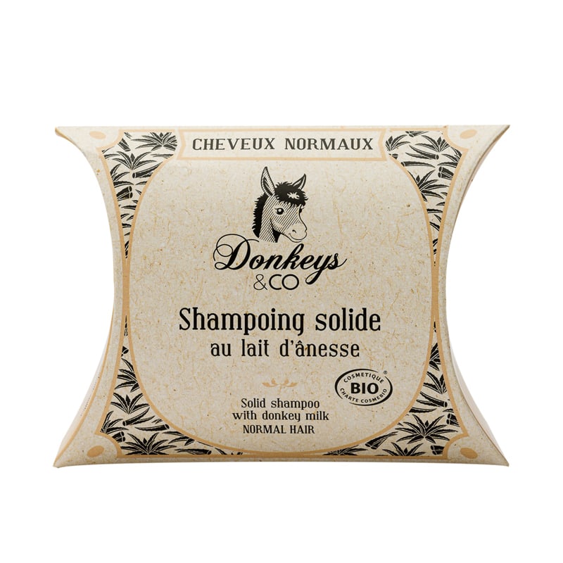 shampoing-lait-d-anesse-cheveux-normaux-75g-donkeys-co Shampoing solide au lait d'ânesse Cheveux Normaux 75g – Image 1