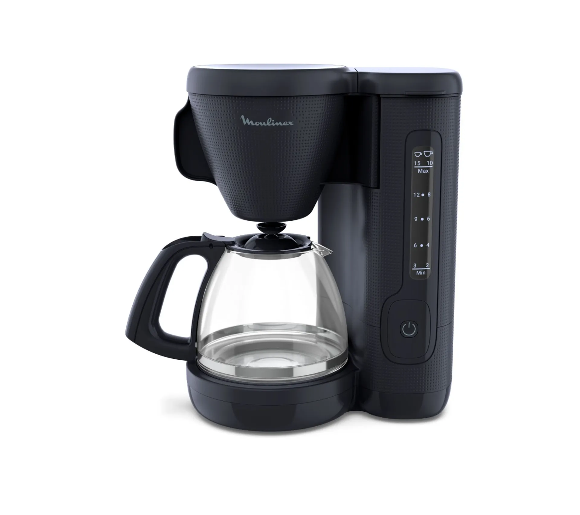 3045387290573_Q Cafetière filtre 10-15 tasses Bleu Nuit - Morning - FG2M0810 – Image 1